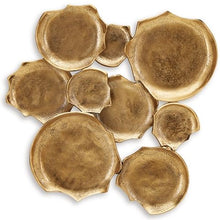 Load image into Gallery viewer, Gageton - Wall Decor - Antique Gold Finish