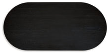 Load image into Gallery viewer, Rowanbeck - Oval Dining Room Table - Black