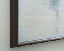 Load image into Gallery viewer, Worthney - Wall Art - Blue / White / Brown