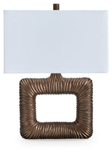 Load image into Gallery viewer, Garronby - Metal Table Lamp - Antique Brass Finish