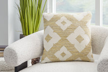 Load image into Gallery viewer, Brockner Next-Gen Nuvella - Indoor/Outdoor Pillow (Set of 4) - Brown / Yellow
