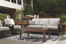 Load image into Gallery viewer, Paradise Trail - Sofa with Cushion - Medium Brown