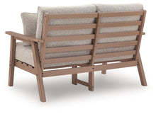 Load image into Gallery viewer, Grover Beach - Loveseat With Cushion - Driftwood
