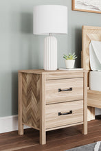 Load image into Gallery viewer, Battelle - Two Drawer Night Stand - Tan