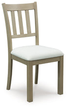 Load image into Gallery viewer, Calmoro - Dining Upholstered Side Chair (Set of 2) - Off White / Gray