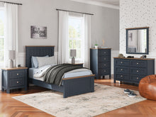 Load image into Gallery viewer, Landocken - Dresser and Mirror - Brown / Blue