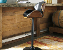 Load image into Gallery viewer, Bellatier - Tall UPH Swivel Barstool - Brown