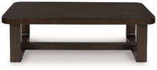 Load image into Gallery viewer, Breckington - Rectangular Cocktail Table - Dark Brown