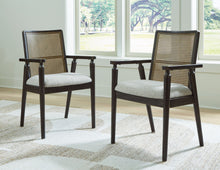 Load image into Gallery viewer, Galliden - Dining Upholstered Arm Chair (Set of 2) - Black