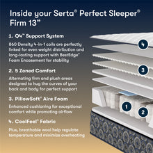 Load image into Gallery viewer, Perfect Sleeper - 13" Cascade Canyon Firm Mattress