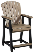 Load image into Gallery viewer, Fairen Trail - Barstool (Set of 2) - Black / Driftwood