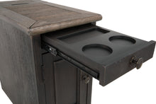 Load image into Gallery viewer, Tyler Creek - Chair Side End Table - Grayish Brown / Black