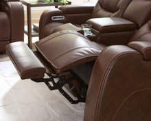 Load image into Gallery viewer, Knightington - Power Reclining Loveseat With Audio Seating