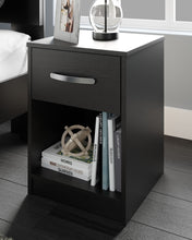 Load image into Gallery viewer, Finch - One Drawer Night Stand - Black