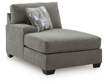Load image into Gallery viewer, Clarington - 2 Pc. - 3-Piece Sectional And Oversized Ottoman - Greystone