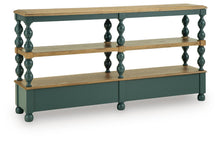 Load image into Gallery viewer, Finnworth - Console Sofa Table - Blue / Brown
