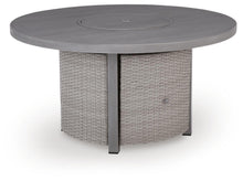Load image into Gallery viewer, Half Moon Beach - Round Fire Pit Table - Gray