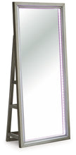 Load image into Gallery viewer, Evesen - Floor Standing Mirror With Storage - Champagne