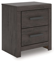Load image into Gallery viewer, Prendonea - Two Drawer Night Stand - Charcoal