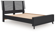 Load image into Gallery viewer, Danziar - Full Slat Panel Bed - Black