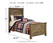 Load image into Gallery viewer, Trinell - Panel Bed