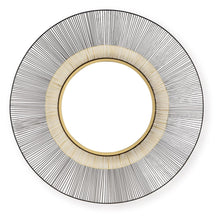 Load image into Gallery viewer, Dallmen - Accent Mirror - Black / Gold Finish
