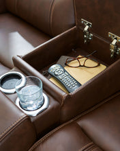 Load image into Gallery viewer, Knightington - Power Reclining Loveseat With Audio Seating