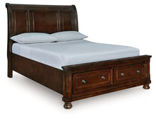 Load image into Gallery viewer, Porter - Sleigh Storage Bed