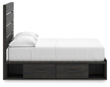 Load image into Gallery viewer, Hollivern - Panel Bed With Storage