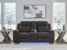 Load image into Gallery viewer, Brysonview - Double Reclining Loveseat With Console - Charcoal