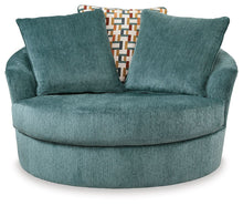 Load image into Gallery viewer, Laylabrook - Oversized Swivel Accent Chair - Teal