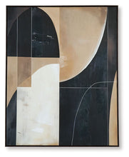 Load image into Gallery viewer, Ewanford - Wall Art - Black / Brown / Tan