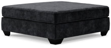 Load image into Gallery viewer, Lavernett - Oversized Accent Ottoman - Charcoal