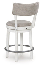 Load image into Gallery viewer, Robbinsdale - Upholstered Swivel Barstool (Set of 2) - Antique White