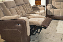 Load image into Gallery viewer, Mixed Motion - Power Reclining Sofa With Adjustable Headrest