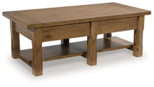 Load image into Gallery viewer, Vandenmore - Rectangular Cocktail Table - Medium Brown