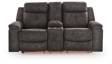 Load image into Gallery viewer, Brysonview - Double Reclining Loveseat With Console - Charcoal