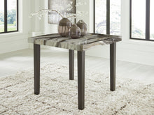 Load image into Gallery viewer, Jeshina - Square Dining Room Counter Table - Dark Brown / Beige