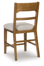 Load image into Gallery viewer, Cabalynn - Upholstered Barstool (Set of 2) - Oatmeal / Light Brown