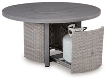 Load image into Gallery viewer, Half Moon Beach - Round Fire Pit Table - Gray
