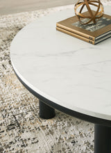 Load image into Gallery viewer, Xandrum - Occasional Table Set (Set of 3) - Black / White