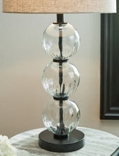 Load image into Gallery viewer, Airbal - Glass Table Lamp (Set of 2) - Clear / Black