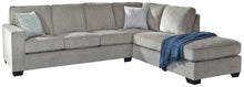 Load image into Gallery viewer, Altari - Right Arm Facing Corner Chaise With Sleeper 2 Pc Sectional - Alloy