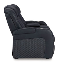 Load image into Gallery viewer, Fyne-dyme - Power Reclining Loveseat With Console/Adj Hdrst