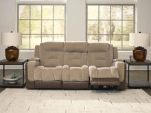 Load image into Gallery viewer, Mixed Motion - Power Reclining Sofa With Adjustable Headrest