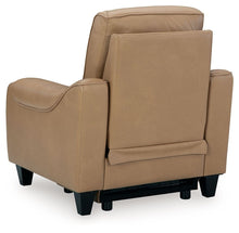 Load image into Gallery viewer, Mosswell - Power Recliner With Adj Headrest - Toffee