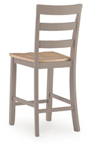 Load image into Gallery viewer, Harperfeld - Barstool (Set of 2) - Natural / Gray