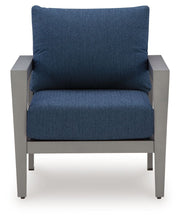 Load image into Gallery viewer, Gali - Sofa / Chairs / Table Set (Set of 4) - Gray / Blue