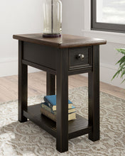 Load image into Gallery viewer, Tyler Creek - Chair Side End Table - Black / Gray