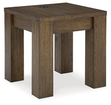 Load image into Gallery viewer, Rosswain - Square End Table - Warm Brown